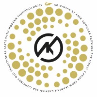 AK Caviar logo, AK Caviar contact details