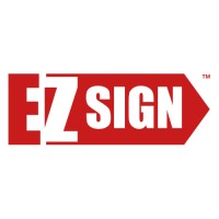 The EZ Sign logo, The EZ Sign contact details