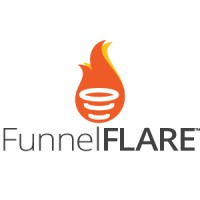 FunnelFLARE logo, FunnelFLARE contact details