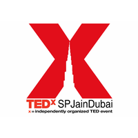 TEDxSPJainDubai logo, TEDxSPJainDubai contact details