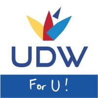 UDW logo, UDW contact details