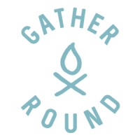 GatherRound logo, GatherRound contact details