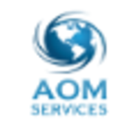 AOM Services logo, AOM Services contact details