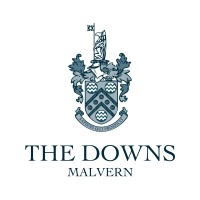 THE DOWNS, MALVERN logo, THE DOWNS, MALVERN contact details