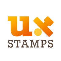 UXstamps logo, UXstamps contact details