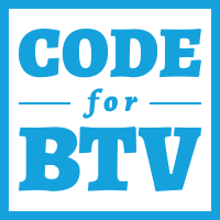 Code for BTV logo, Code for BTV contact details