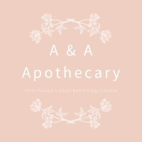 A&A Apothecary logo, A&A Apothecary contact details