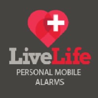 LiveLife Alarms logo, LiveLife Alarms contact details