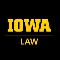 University of Iowa College of Law logo, University of Iowa College of Law contact details