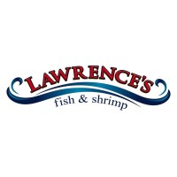 'Lawrence''s Fish & Shrimp' logo, 'Lawrence''s Fish & Shrimp' contact details