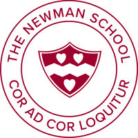 The Newman School logo, The Newman School contact details