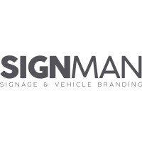 The Sign Man logo, The Sign Man contact details