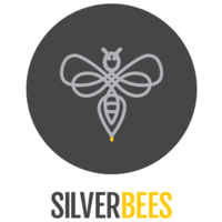 SilverBees logo, SilverBees contact details