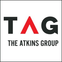 The Atkins Group logo, The Atkins Group contact details