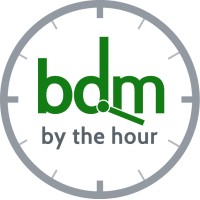 BDM by the hour logo, BDM by the hour contact details