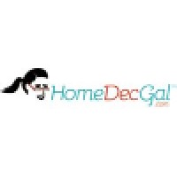 HomeDecGal.com logo, HomeDecGal.com contact details