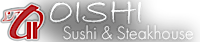 Oishi Sushi logo, Oishi Sushi contact details