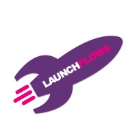 LaunchFlows logo, LaunchFlows contact details