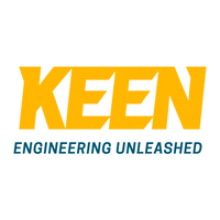 KEEN logo, KEEN contact details