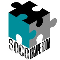 SoCo Escape Room logo, SoCo Escape Room contact details