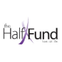 The Half Fund logo, The Half Fund contact details