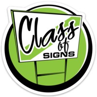 ClassOfYardSigns.com logo, ClassOfYardSigns.com contact details