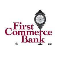 First Commerce Bank logo, First Commerce Bank contact details