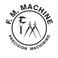 F M Machining logo, F M Machining contact details