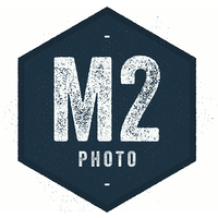 M2 Photography logo, M2 Photography contact details