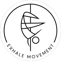 Exhale Movement logo, Exhale Movement contact details