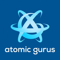 Atomic Gurus logo, Atomic Gurus contact details