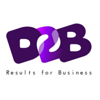 D2B agency logo, D2B agency contact details