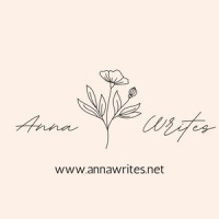 Anna Writes logo, Anna Writes contact details