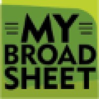 My Broadsheet logo, My Broadsheet contact details