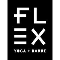 FLEX Yoga + Barre logo, FLEX Yoga + Barre contact details