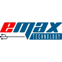 EMAX logo, EMAX contact details