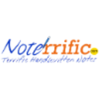 Noterrific logo, Noterrific contact details