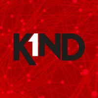 K1ND logo, K1ND contact details