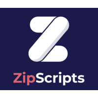 ZipScripts logo, ZipScripts contact details