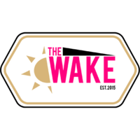 The Wake logo, The Wake contact details