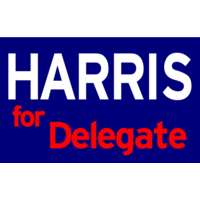 Harris for Delegate logo, Harris for Delegate contact details