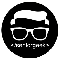 SeniorGeek logo, SeniorGeek contact details