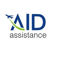 AID Assistance logo, AID Assistance contact details