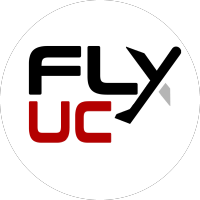 FlyUC logo, FlyUC contact details