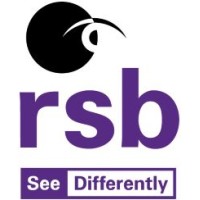 The Royal Society for the Blind logo, The Royal Society for the Blind contact details