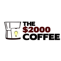 The $2000 Coffee logo, The $2000 Coffee contact details