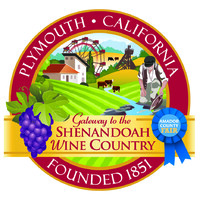 City of Plymouth, California logo, City of Plymouth, California contact details