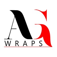 AG Wraps logo, AG Wraps contact details