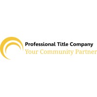 Professional Title Company logo, Professional Title Company contact details