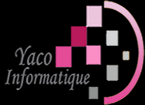 YACO logo, YACO contact details